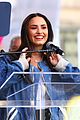 miley cyrus gina rodriguez and barbra streisand stand together at womens march 16