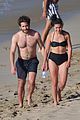 jake gyllenhaal goes shirtless on the beach 02