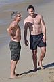 jake gyllenhaal goes shirtless on the beach 04