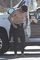 anthony kiedis bares buff body while changing out of wetsuit 05