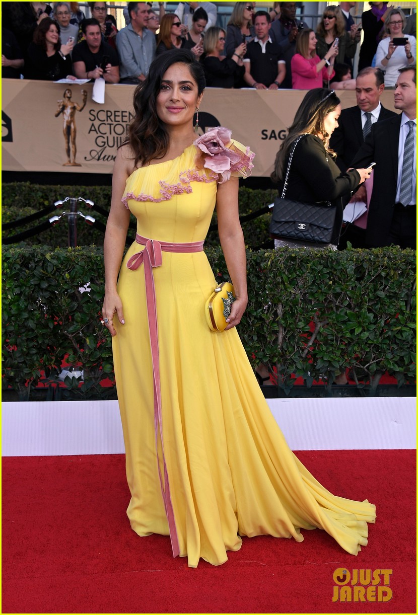 Salma Hayek & Rashida Jones Stun at SAG Awards 2017: Photo 3849795