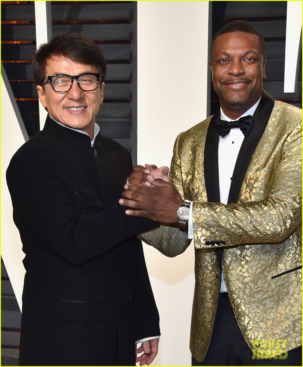 Rush Hour's Jackie Chan & Chris Tucker Reunite at Vanity Fair Oscars Party 2017! Photo 3867487 Rush Hour's Jackie Chan & Chris Tucker Reunite at Vanity Fair Oscars Party 2017! Photo 3867487