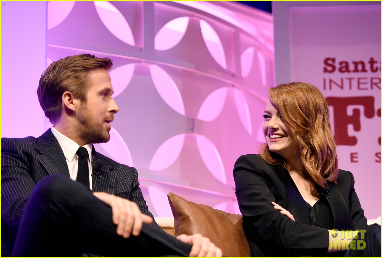 Ryan Gosling & Emma Stone Get Honored at Santa Barbara Film Fest: Photo