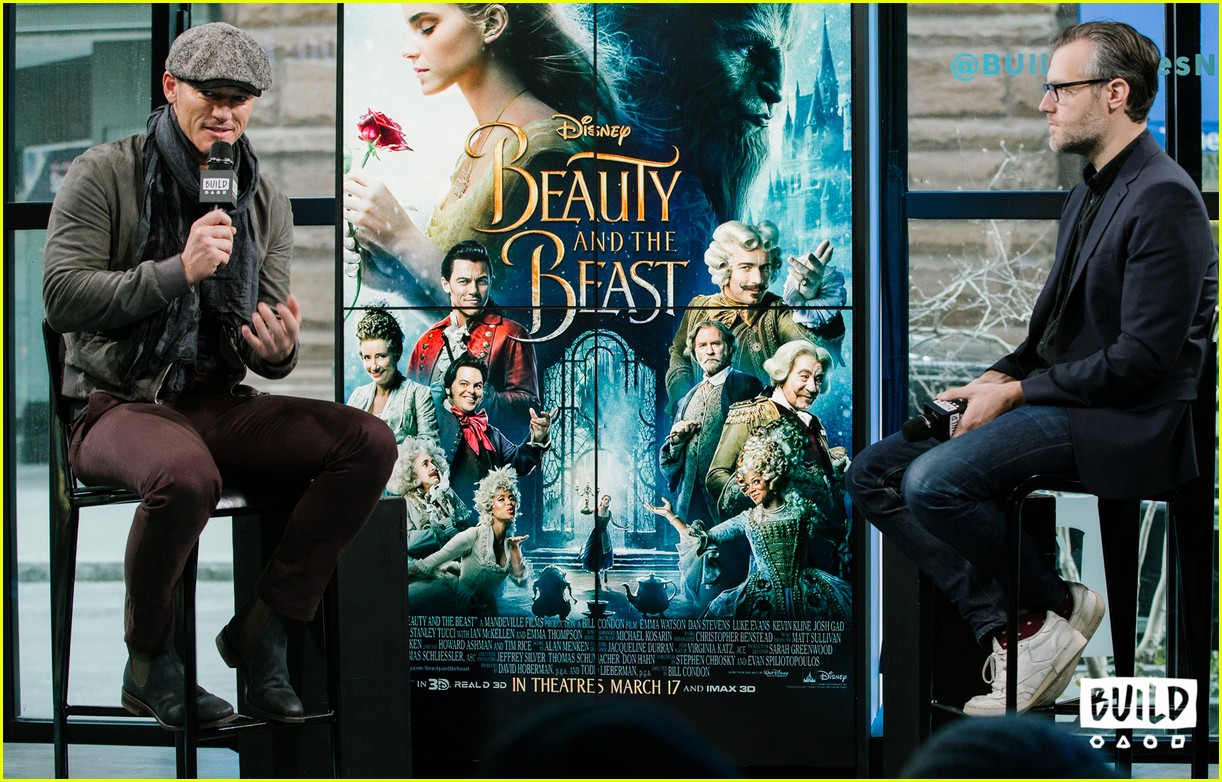 Luke Evans Debuts Gaston Clip from 'Beauty & The Beast' Watch Now