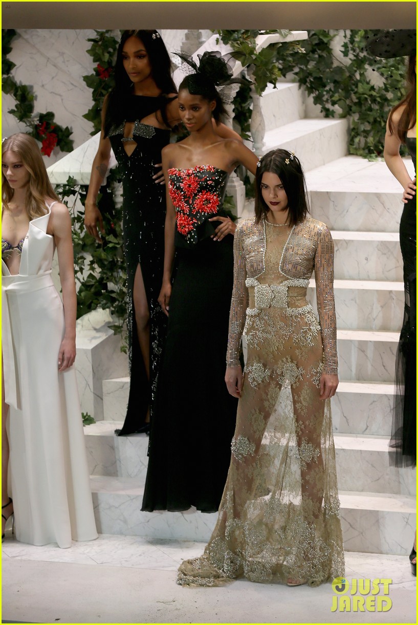 Kendall Jenner Walks in La Perla NYFW Show with Naomi Campbell & More