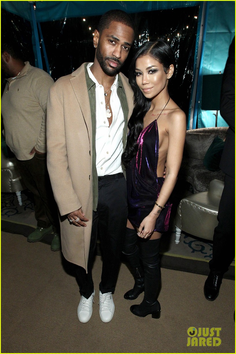 Big Sean Celebrates Going Number One At Grammys 2017 After Party with