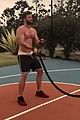 chris hemsworth goes shirtless for hottest workout video ever 03