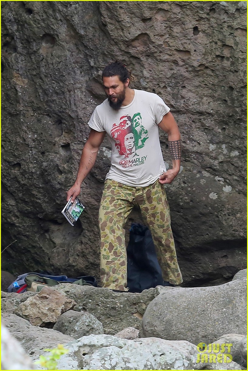 Jason Momoa Spends Weekend Rock Climbing With His Kids & Chris Sharma