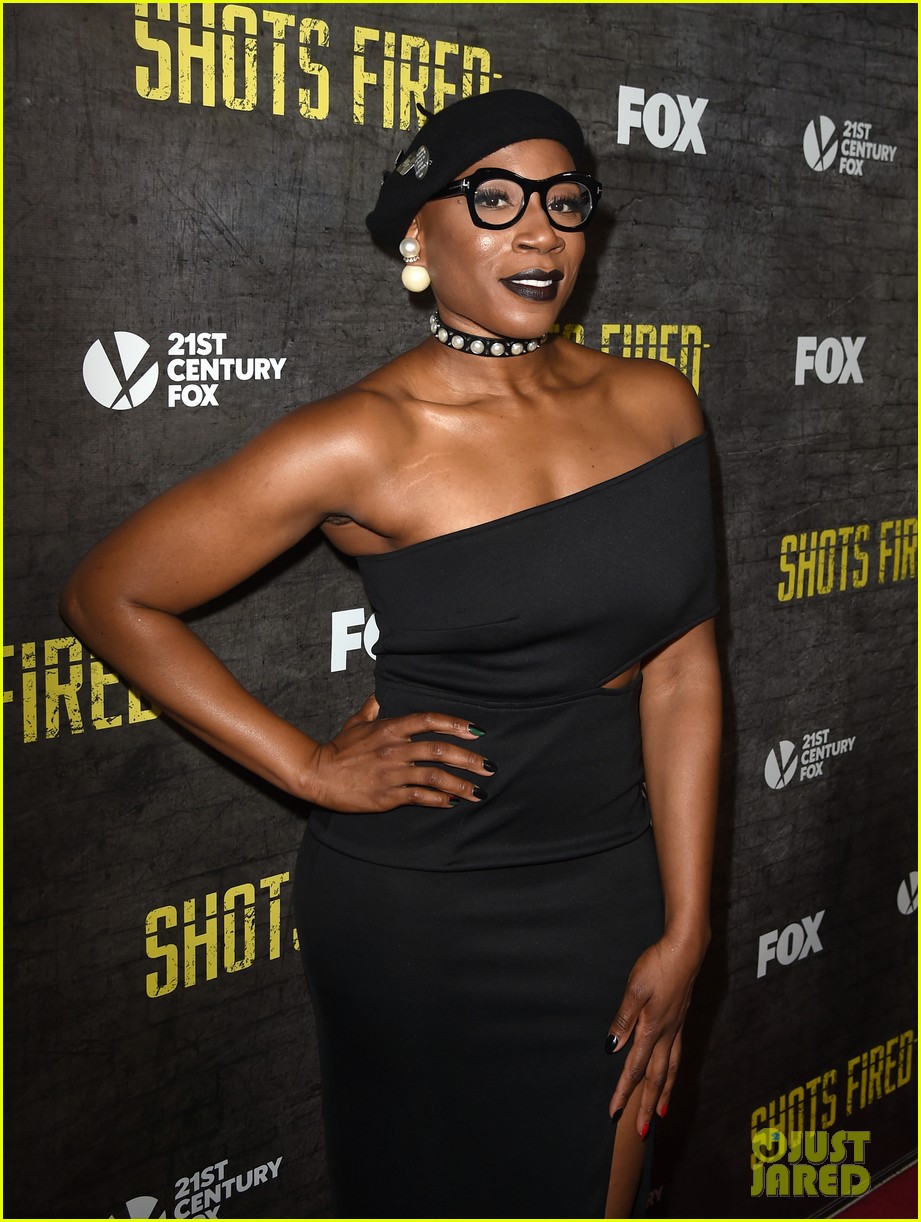 Sanaa Lathan & the 'Shots Fired' Cast Unintentionally Matched at Their