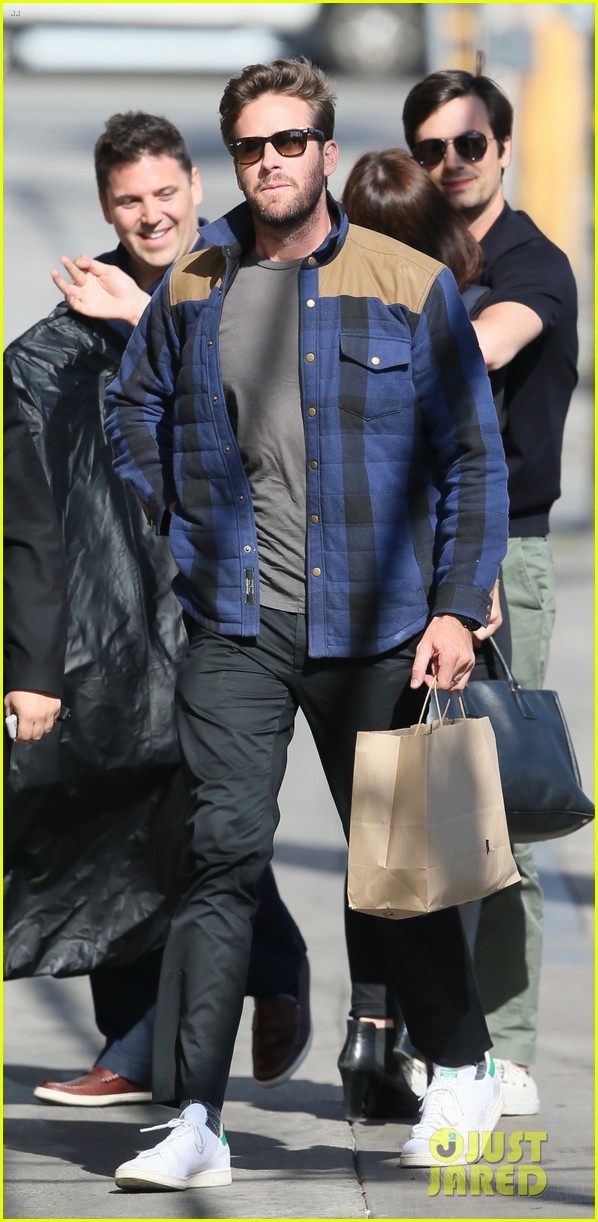 Photo armie hammer almost missed the birth of his newborn baby boy