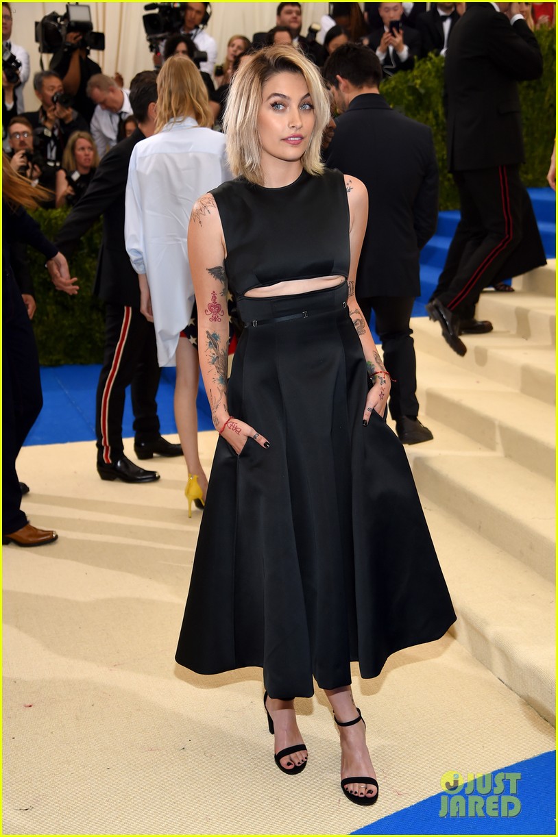 Paris Jackson Shows Off Tattoos At Met Gala 2017 Photo 3893292 Paris