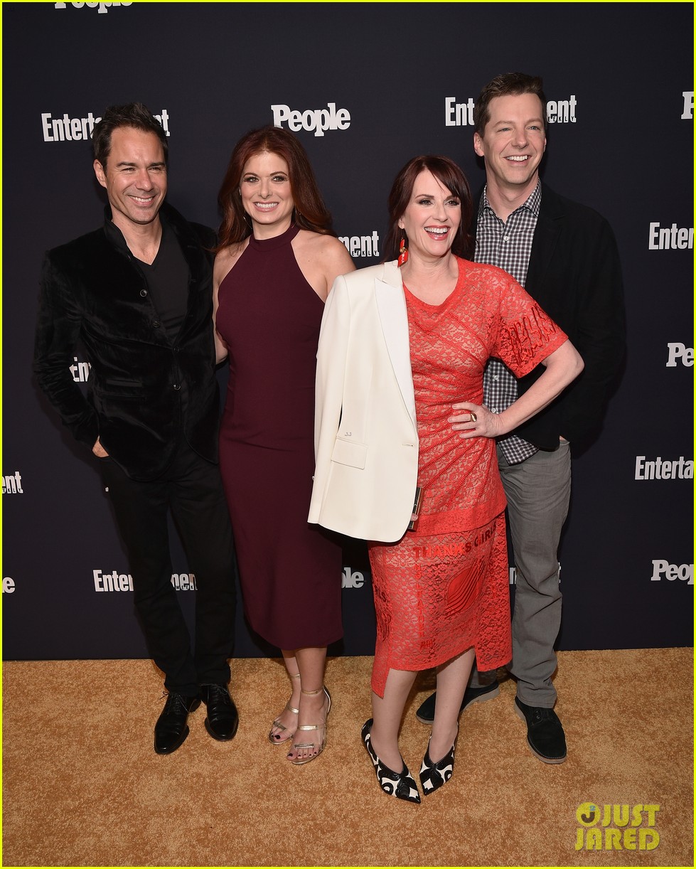 &lsquo;Will & Grace&rsquo; Cast Meets Up at EW & People&rsquo;s Upfronts Party!: Photo