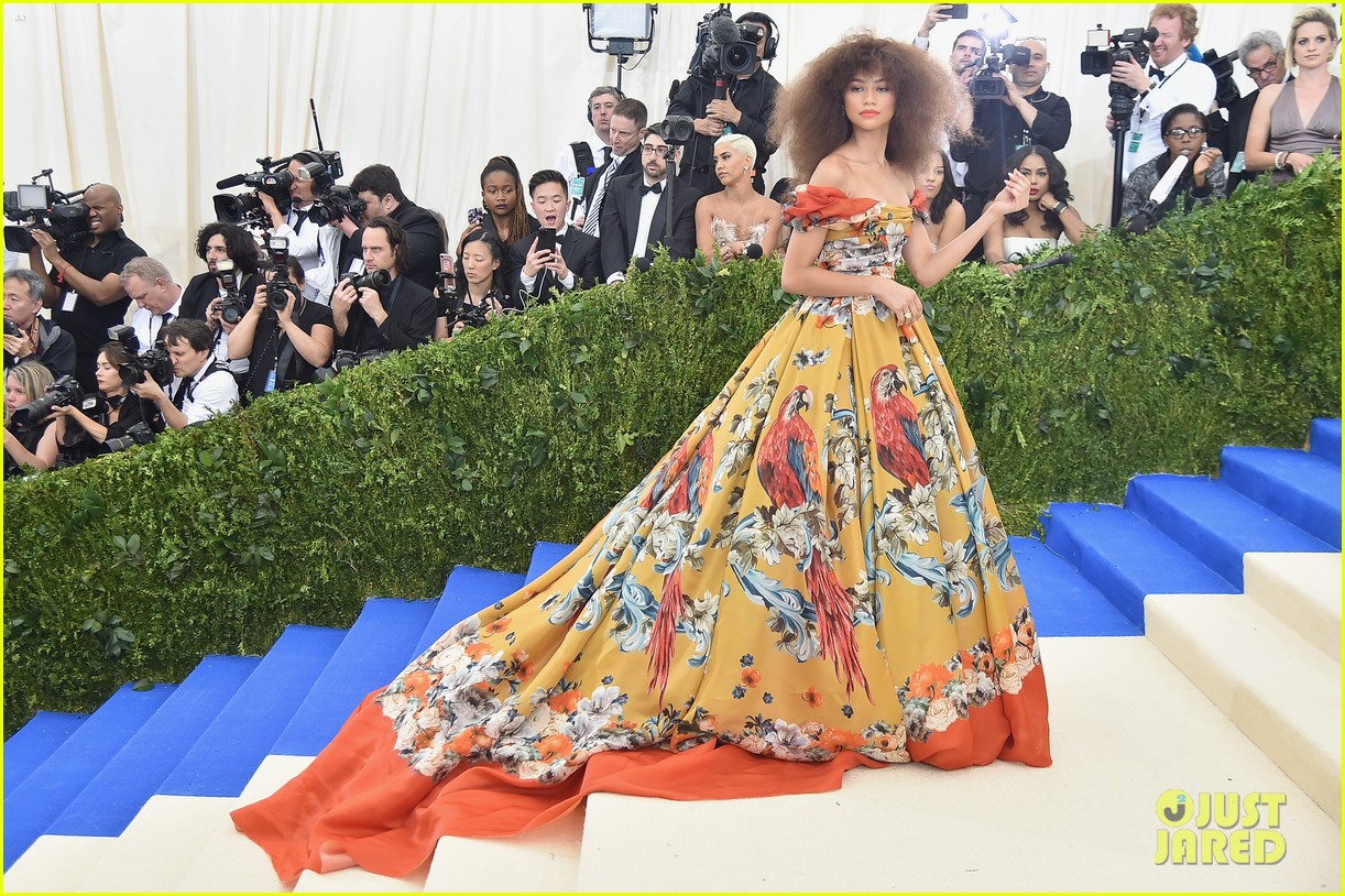 See Zendaya's Golden Gown For Met Gala 2017: Photo 3893086 | Pictures