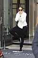 celine dion does yoga poses outside her paris hotel 12