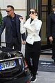 celine dion does yoga poses outside her paris hotel 23