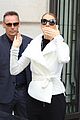 celine dion does yoga poses outside her paris hotel 24
