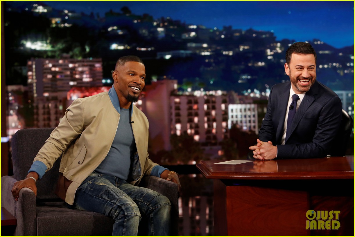 Jamie Foxx Does A Great Impersonation Of Lebron James On Jimmy Kimmel Live