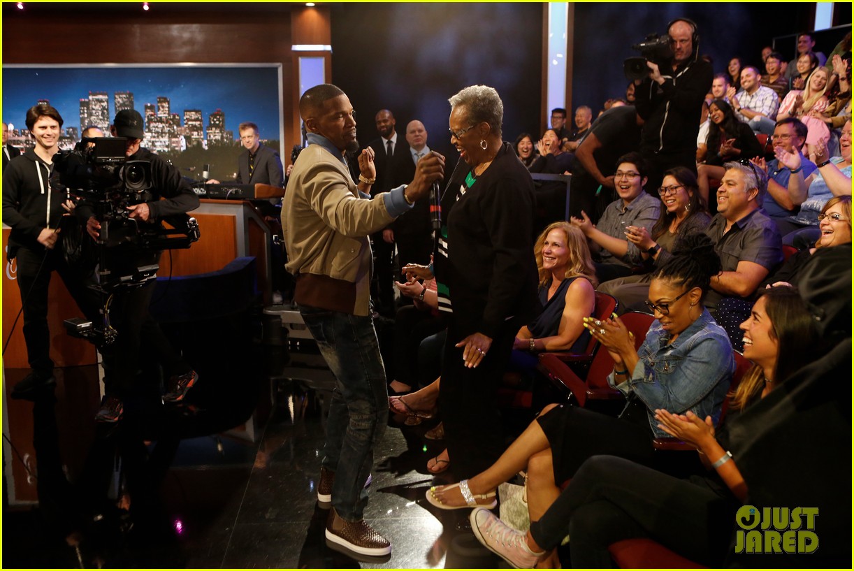 Jamie Foxx Impersonates LeBron James, Sings Song For Cleveland On