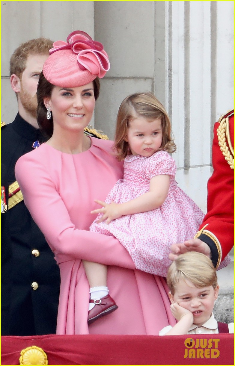 Prince & Princess Charlotte Are So Cute at Queen Elizabeth's