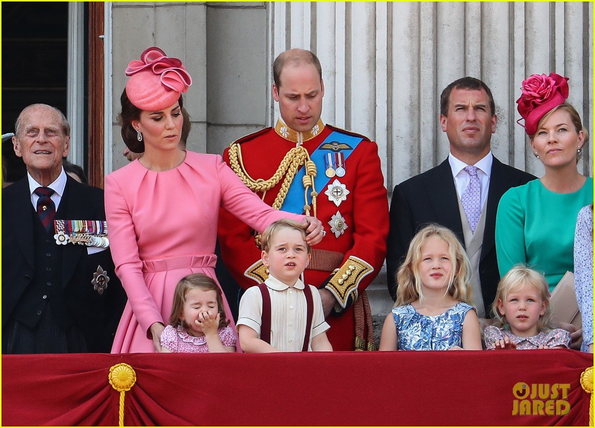 Prince & Princess Charlotte Are So Cute at Queen Elizabeth's