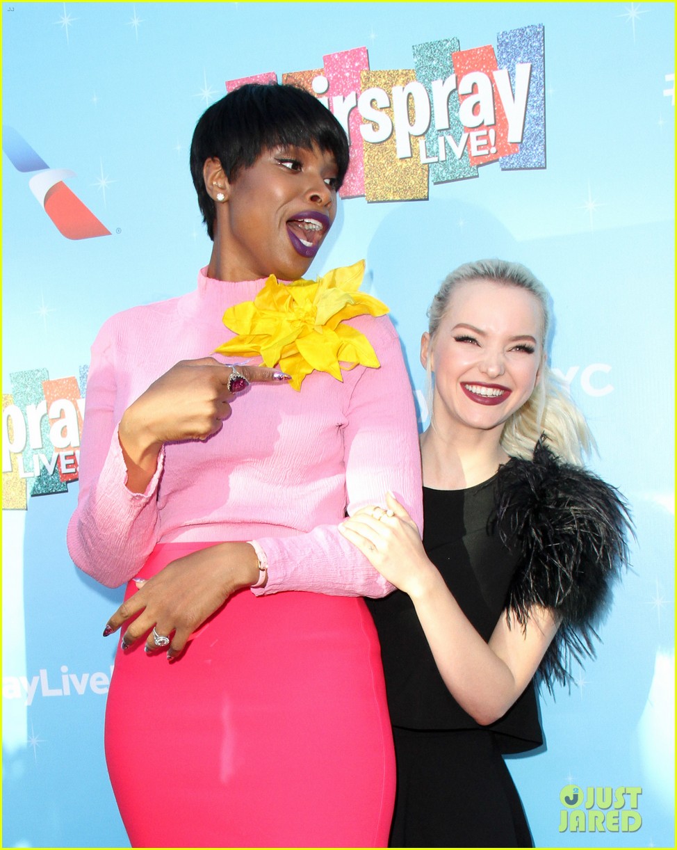 Photo jennifer hudson kristin chenoweth dove cameron hairspray live