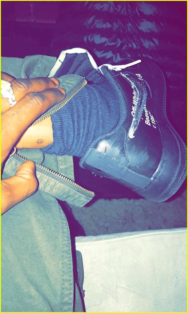 Kylie Jenner & Travis Scott Get Matching Butterfly Tattoos Photo