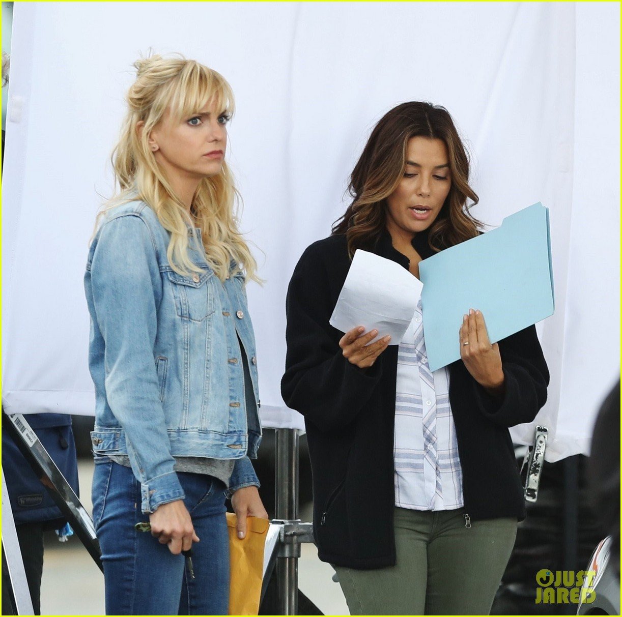Eva Longoria Joins Anna Faris on 'Overboard' Set See the Pics! Photo
