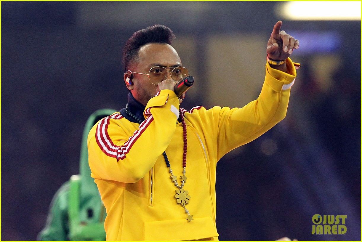 The Black Eyed Peas Perform at the UEFA Champions League Soccer Final