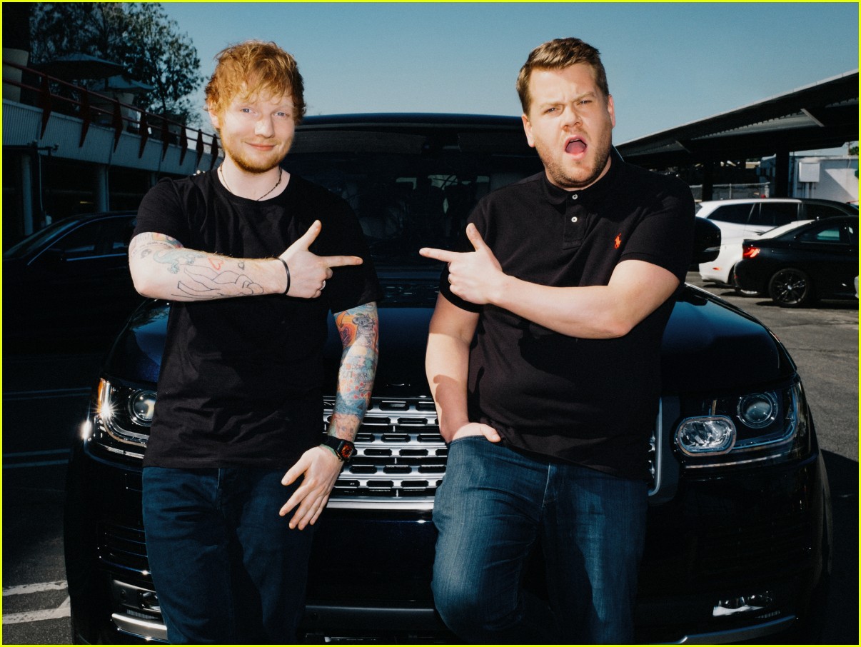 Ed Sheeran's 'Carpool Karaoke' with James Corden Watch Now! Photo