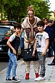 celine dion her twin boys pose for cute photos in paris 05