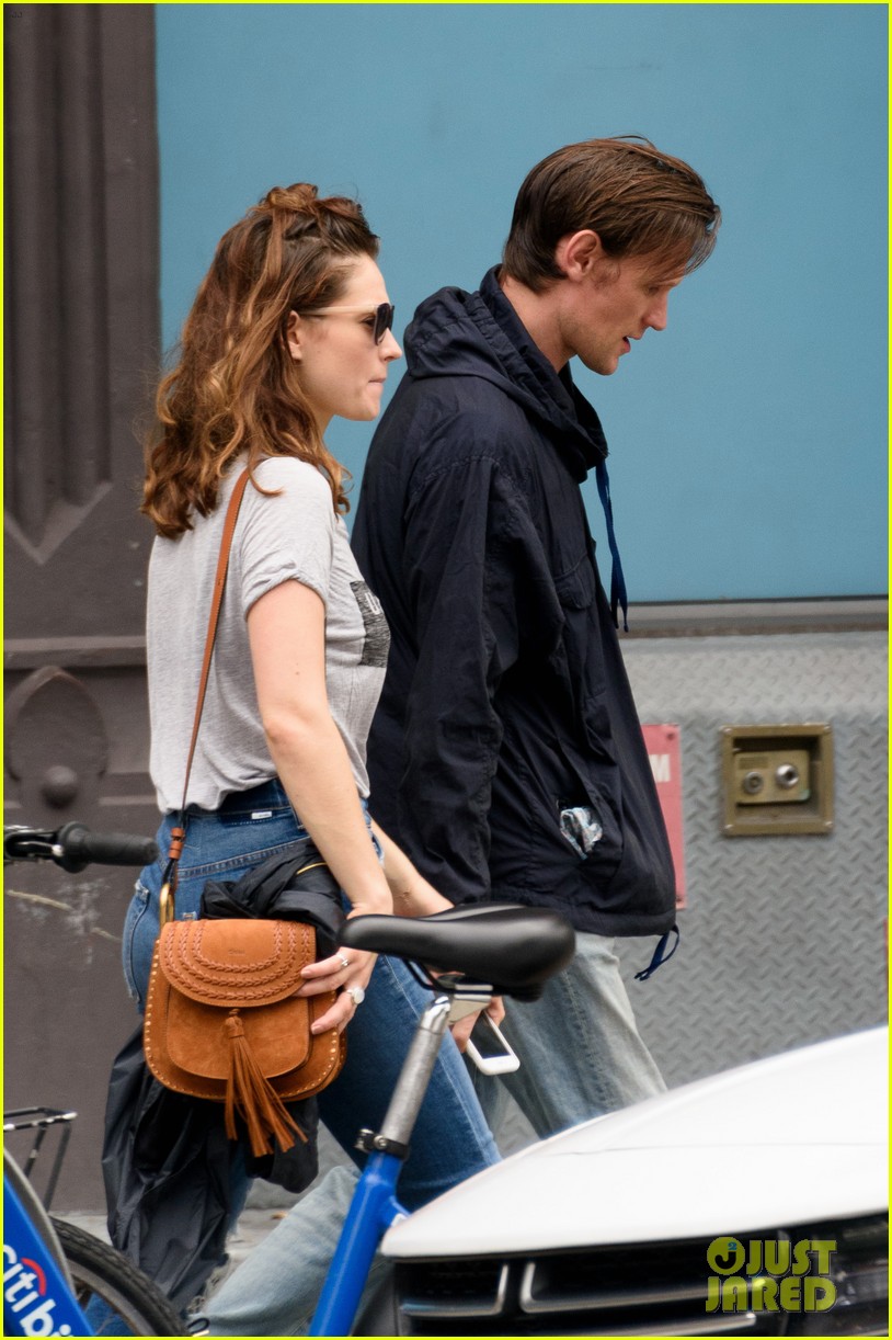 Lily James & Matt Smith Spend the Weekend Together in NYC Photo