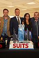 meghan markle suits cast celebrate 100th episode milestone 02