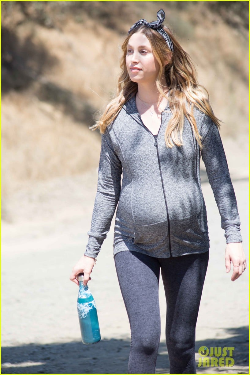 Pregnant Whitney Port Shows Off Growing Bump On a Hike Photo 3931585
