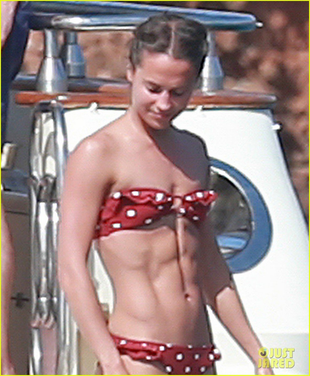 Alicia Vikander's Abs Are Ripped to Shreds in These Photos! alicia vik...