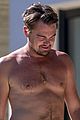 leo dicaprio goes shirtless on vacation with kate winslet 01