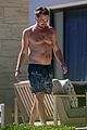 leo dicaprio goes shirtless on vacation with kate winslet 04
