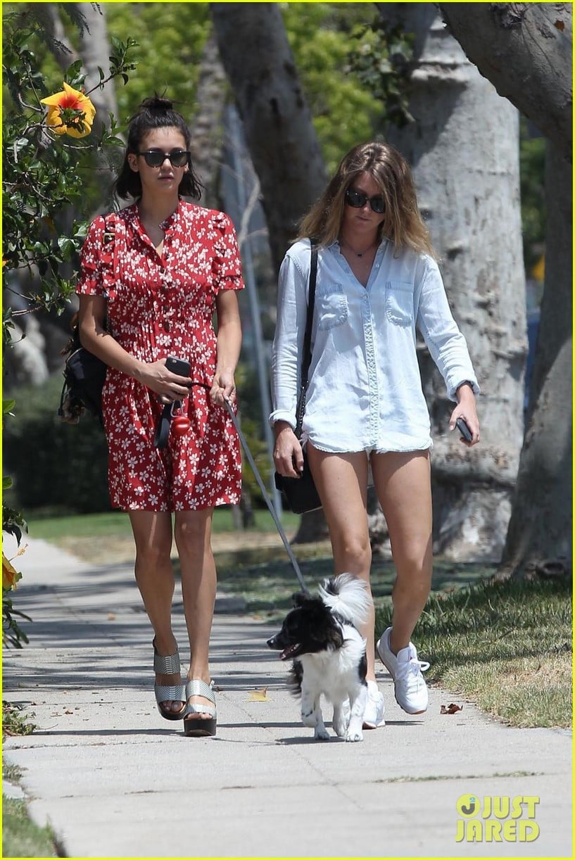 Nina Dobrev Goes for a Dog Walk with Maverick!: Photo 3938859 | Nina