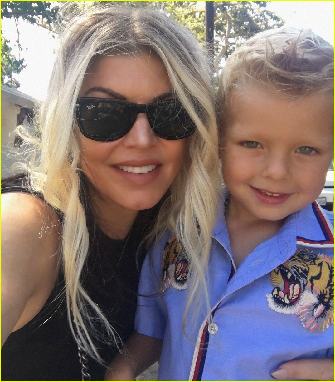 Fergie Shares New Photo of Son Axl on His 4th Birthday! Photo 3947863