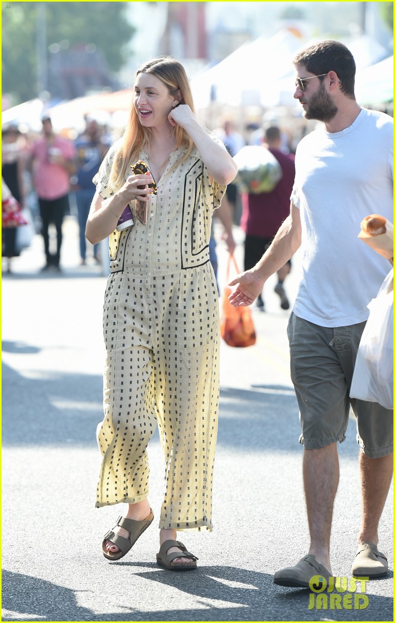 Photo: whitney port goes shopping with her hubby a week after giving