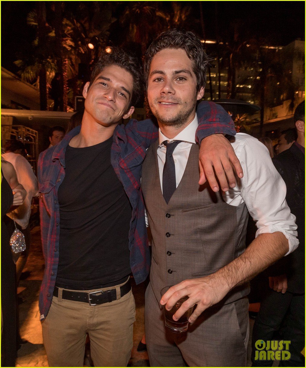 Tyler Posey Supports Dylan O'Brien at 'American Assassin' LA Premiere
