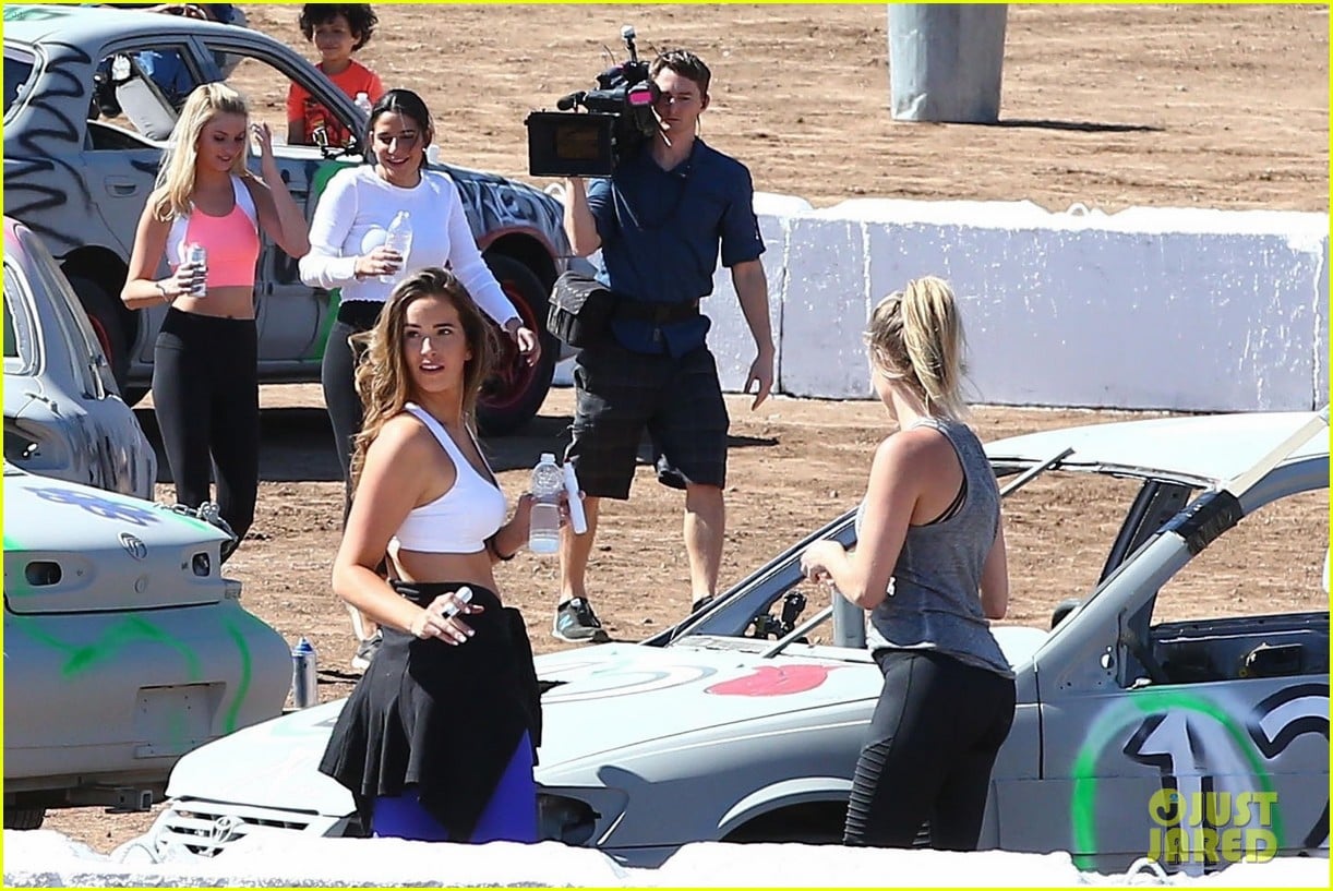 Arie Luyendyk Jr. Films 'The Bachelor' with His Contestants (Photos