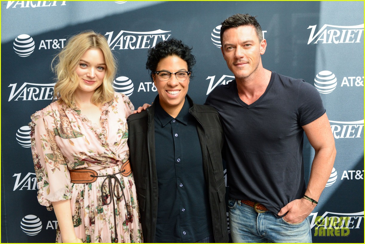 Luke Evans' Wonder Woman, Bella Heathcote, Joins Him at TIFF Premiere