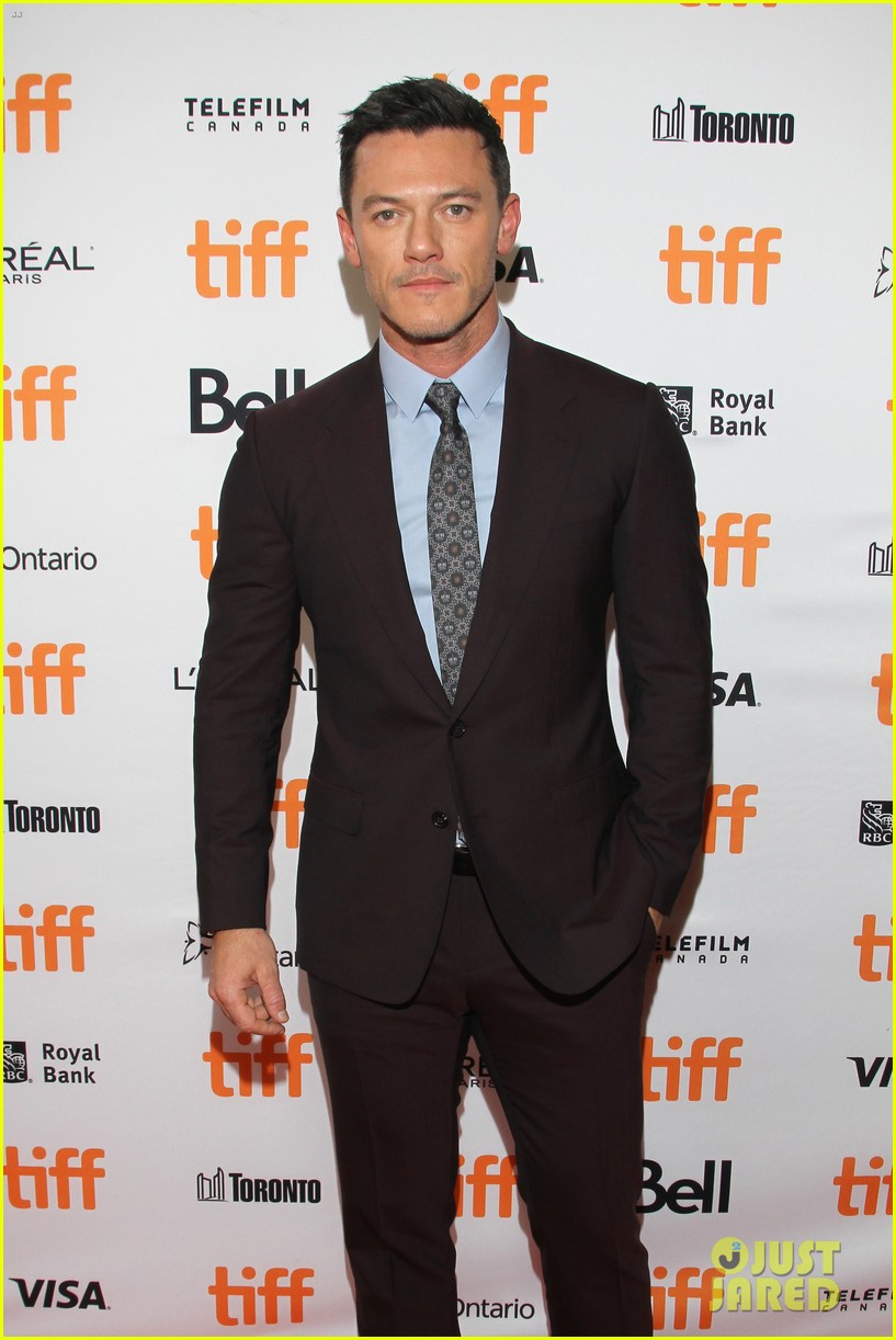 Luke Evans' Wonder Woman, Bella Heathcote, Joins Him at TIFF Premiere