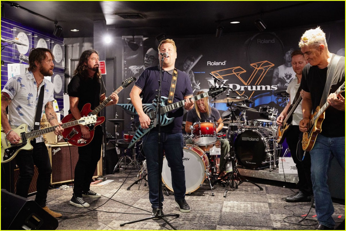 Foo Fighters Join James Corden for 'Carpool Karaoke' Watch Now