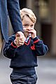 prince george arrives for first day of school 02