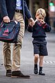 prince george arrives for first day of school 06
