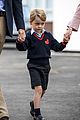 prince george arrives for first day of school 09