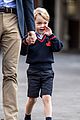 prince george arrives for first day of school 11