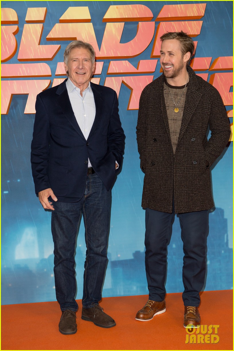 Ryan Gosling & Harrison Ford Hit London for 