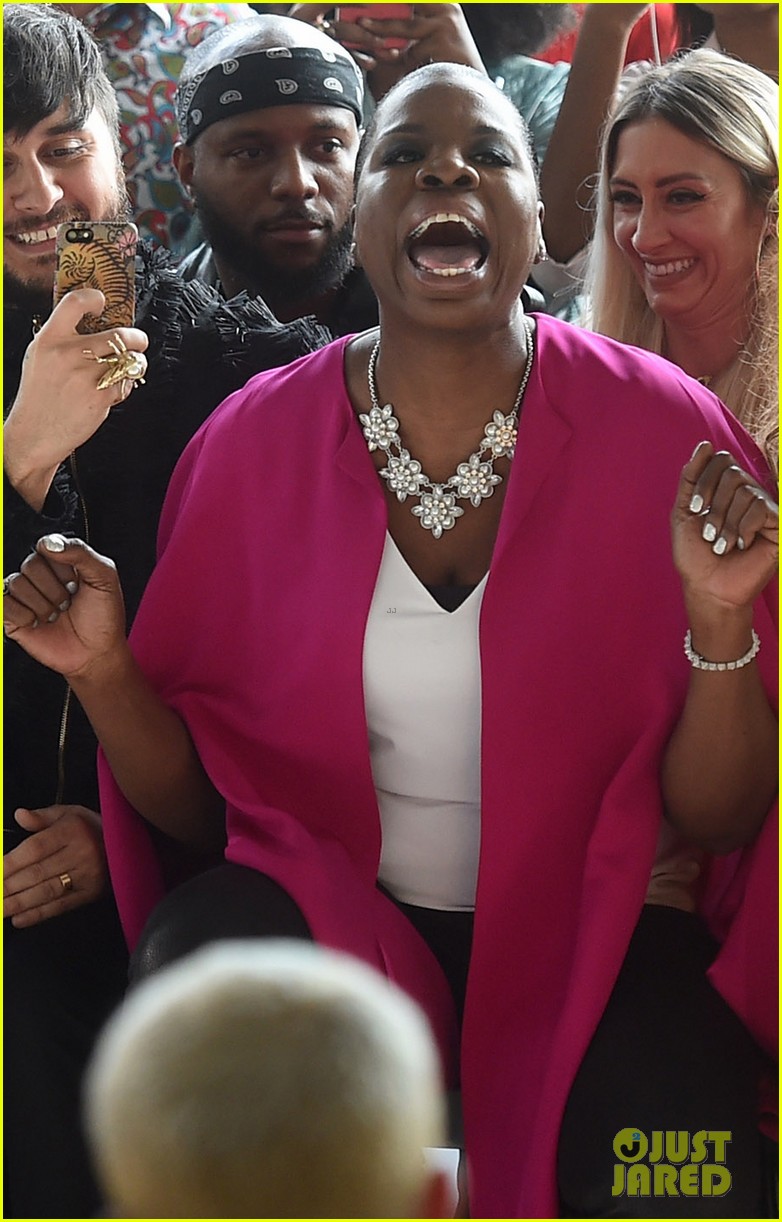 Leslie Jones Was Obsessed with Christian Siriano's NYFW Show! Photo(02)